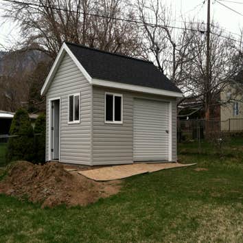 Backyard Shed Custom built backyard shed