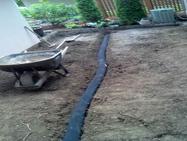 French Drain Installation
