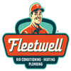 Fleetwell Air Conditioning Heating and plumbing logo