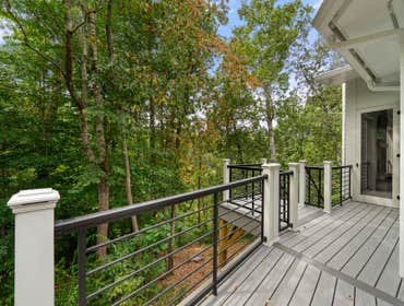 Outdoor Living A stylish year-round screen porch and deck