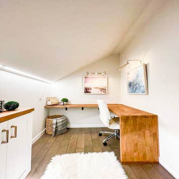 Turn attic space into Office