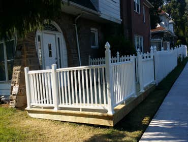 Photos by Wc Buchanan General Contractor #1 This was a complete outdoor deck and cement job.