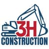 3H Construction logo