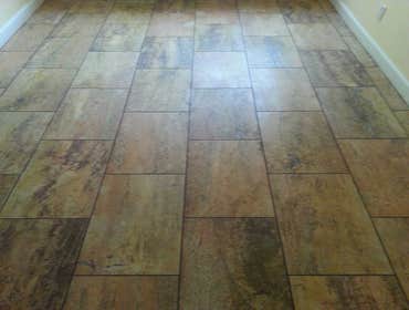 Travertine Tile Floor Planks