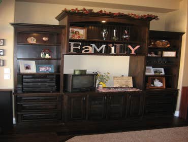 custom built kitchen This client knew excatly what she wanted. I was able draft up a design on our program so she could see excatly what her kitchen wo