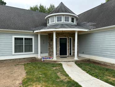 Photos by Nehring, Randel L #1 Complete rebuild of round porch
