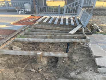 Deck before