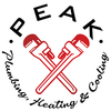 Peak plumbing & Heating logo