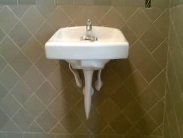 commercial vanity