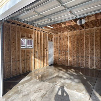 Detached Garage Rebuild with Drainage Improvements This project replaced a flood-prone garage setup with a new detached garage, upgraded foundation, ne