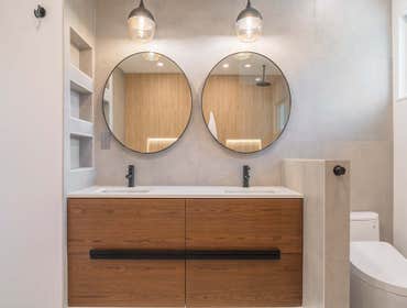 Photos by Wolf Remodeling and Design #1 Master bathroom remodel