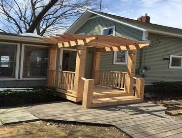 Custom Cedar Entry