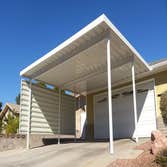Carport with Privacy Panel
