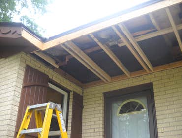 Soffit rebuild