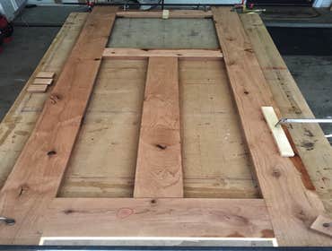 Our Work We take pride in our pieces, whether they are a barn door made of knotty alder wood, or a custom closet that will increase the value of your h