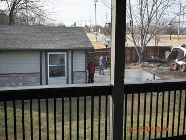 Preston Screened Composite Deck