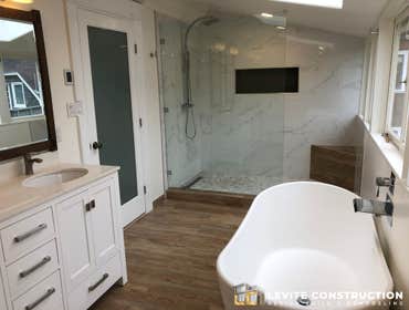 Convert Sunroom to a Master Bathroom in Issaquah