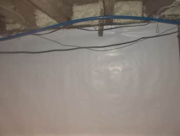 Basement Waterproofing Homeowners of an Oakmont PA residency had water infiltration in their unfinished basement. Water was coming in along the stone 
