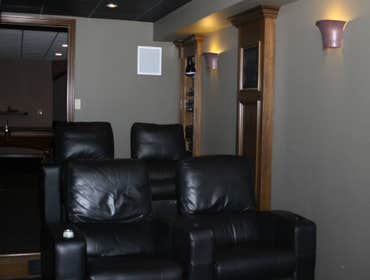 Basement and Theater room