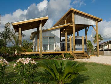 Craig's Camp I designed and built this structure located on Port O'Connor's front beach This structure optimizes the bay view and creates a enjoyable e