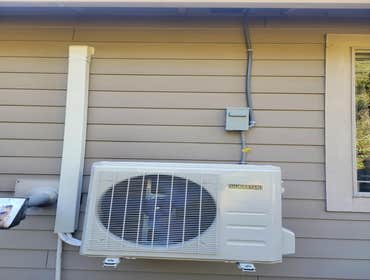 Photos by Green Energy Systems #1 1800 BTU Mini-Split System