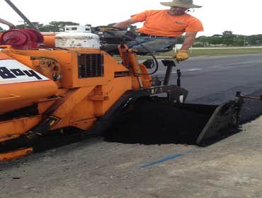 Paving Parking Lot