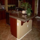 Floor Tile, Granite Counters