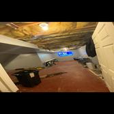 Photos by DDB Building Restorations LLC #4 Basement remodel laminate floor installation and drop ceiling installation