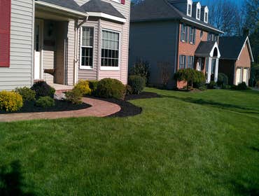 Outdoor Country Club This is a job completed by Greenfield Lawncare and Landscaping in April 2012. Before we started this job the bushes were overgrown