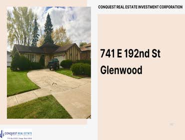 741 E 192nd St Glenwood Conquest performed a complete remodel at this property:
Brand new wood cabinets.
New quartz counter-top.
New and modern back-sp