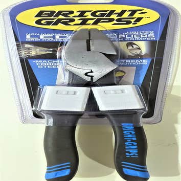 Photos by Unique Electrical Concept & Designs, Inc #1 Patented : LIGHTED LINEMAN PLIERS nickname Bright-Grips! Provides Lineman pliers lighting in an i