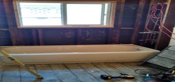 Project photos from Home Tech Plumbing Complete bathroom remodel !