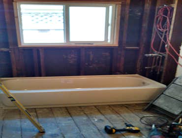 Project photos from Home Tech Plumbing Complete bathroom remodel !