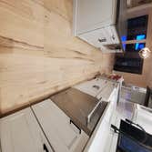 Utility wood floor, caracter grade.