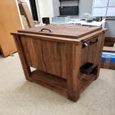 Furniture and wood slabs
