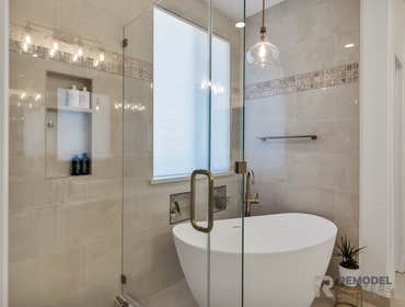 Photos by Remodel Masters #1 Guest + Master bathroom complete remodel