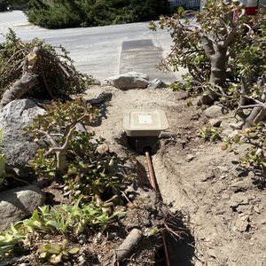 Main Water Line Re-route