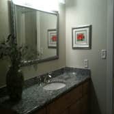 K Morales Construction Project interior remodels of bathrooms
Retaining wall on side of hill
Dual headed custom built shower