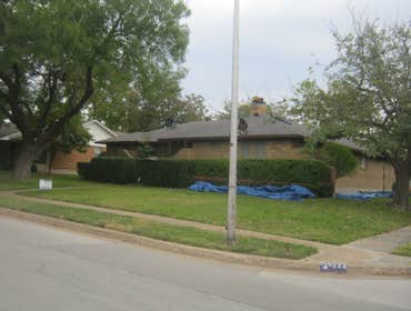 During Processs of Roofing