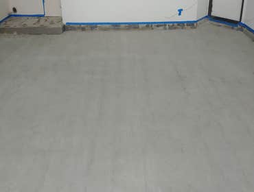Photos by It's So Clean Polished Concrete Floor #1 GARAGE FLOOR RESTORATION AND RESIN EPOXY BROADCASTED WITH FLAKE CHIPS AND URETHANE CLEAR COAT.
