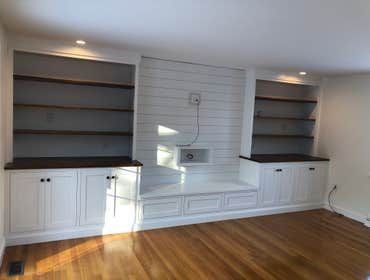 Custom Cabinets by TLC Custom Design Custom built cabinets and shelves