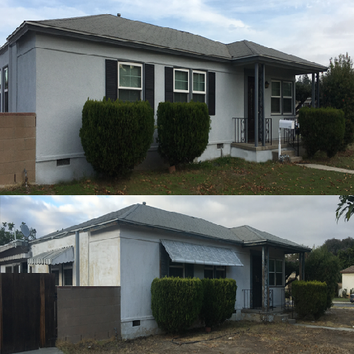 Photos from family home improvements