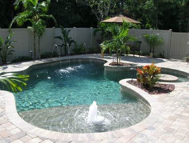 Project photos from Waters Edge Pools, LLC New Construction Swimming Pools