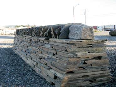 Dry Stone Walling project of Borrowed Ground Each dry stone walling project is built by professional dry stone masons. We specialize in building high q