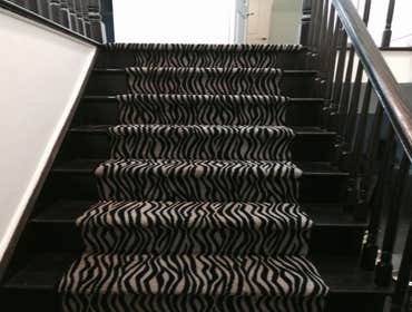 on site cut & bind runner