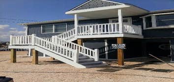Photo(s) from J. Dellapietro Sr Builders Llc House Lift
Remove Exsiting pilings Install New ones For new bfe regulations
Builded new decks and stor