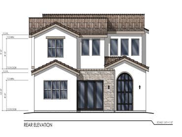 Modern Spanish Custom Home This unique design seamlessly blends (3) ADU rentals units into the overall design. The idea is to use these rentals to cove