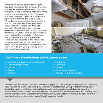 Photos by Chambers Construction & Restoration #1