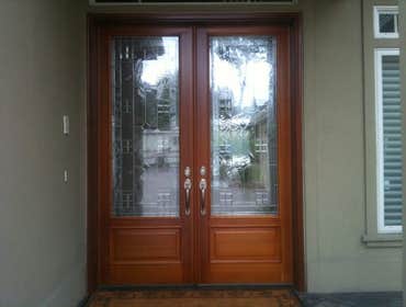 Lacquered Front Doors