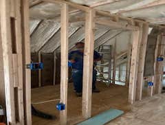 Photos by Landmark General & Landscape Contractors #1 Attic conversion to a bedroom with storage